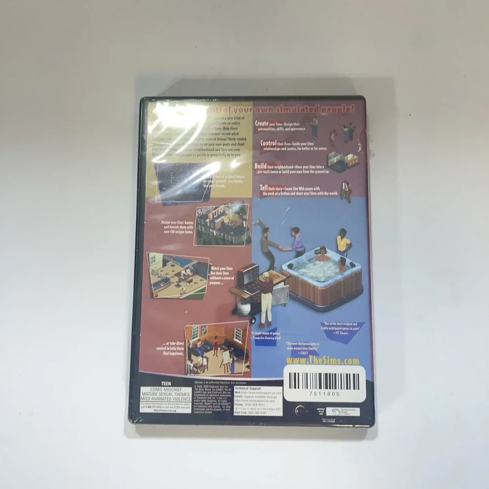 *The Sims 1 Original PC Game ~ 2002 EA Simulator ~ Factory Sealed FREE SHIPPING*